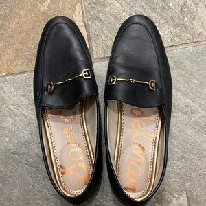 Sam Edelman black loafers used. Size 8